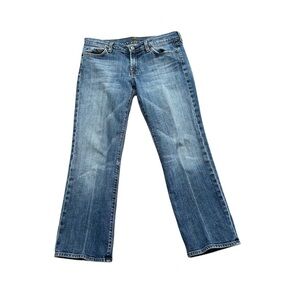 7 For All Mankind Women’s Mid Rise Bootcut Medium Wash Denim Jeans Sz 29 GUC